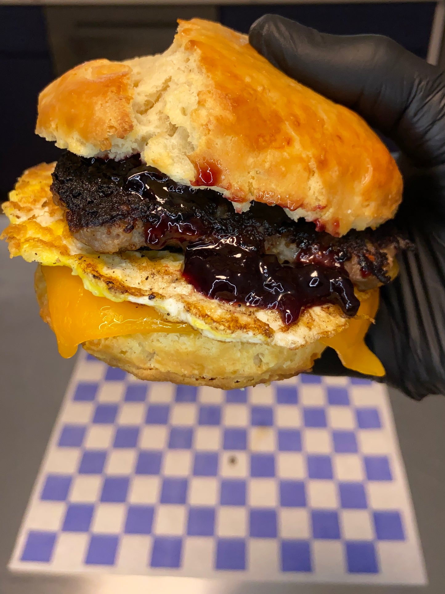 Sausage Egg & Cheddar